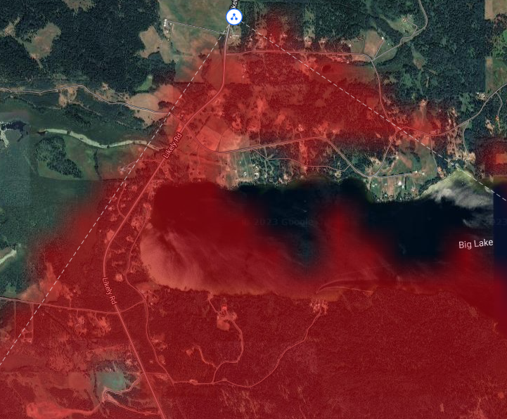 Big Lake coverage, 5.8 Sector